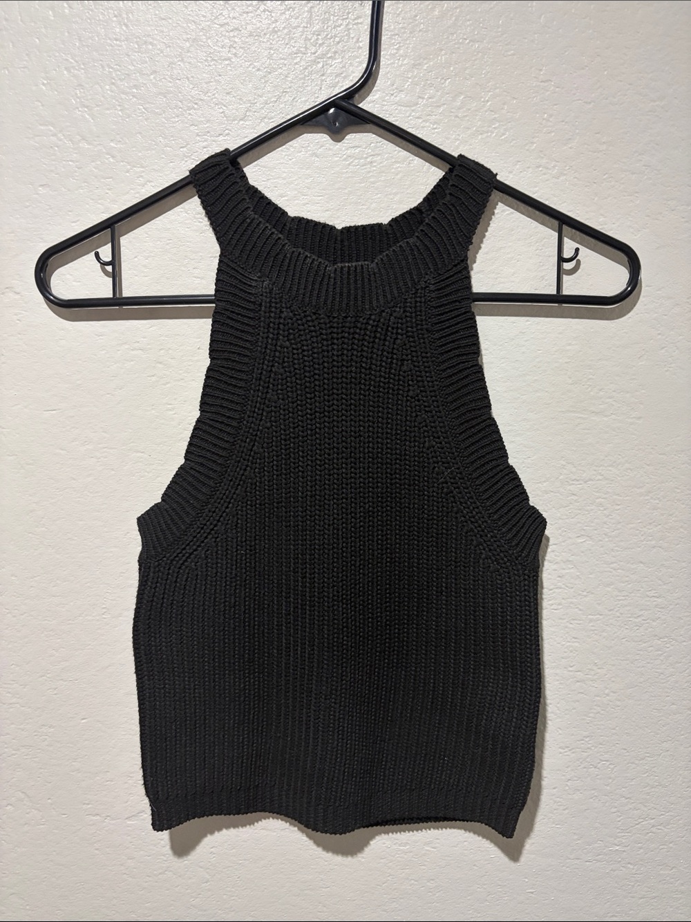 Z supply black knit tank top